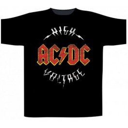 AC/DC - High Voltage Circle Logo - TS AC/DC - High Voltage Circle Logo - TS