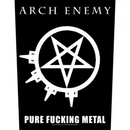 ARCH ENEMY - Pure Fucking Metal - Dossard ARCH ENEMY - Pure Fucking Metal - Dossard
