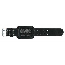 AC/DC - Back In Black - Bracelet En Cuir AC/DC - Back In Black - Bracelet En Cuir