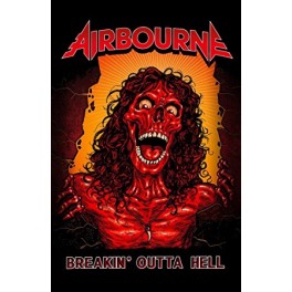 AIRBOURNE - Breakin' Outta Hell - Drapeau AIRBOURNE - Breakin' Outta Hell - Drapeau