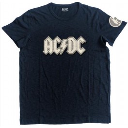 AC/DC - Logo & Angus - TS Bleu AC/DC - Logo & Angus - TS Bleu