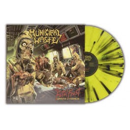 MUNICIPAL WASTE - The Fatal Feast (Waste In Space) - LP Splatter Jaune Gatefold MUNICIPAL WASTE - The Fatal Feast (Waste In Space) - LP Splatter Jaune Gatefold