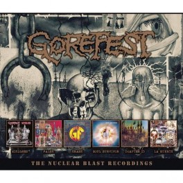GOREFEST - The Nuclear Blast Recordings - BOX 6-CD GOREFEST - The Nuclear Blast Recordings - BOX 6-CD