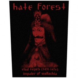 HATE FOREST - Red Vlad Tepes - Dossard HATE FOREST - Red Vlad Tepes - Dossard