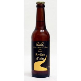Bière Blonde de Pont d'Ain 'RIVIERE D'AIN' 33cl Bière Blonde de Pont d'Ain 'RIVIERE D'AIN' 33cl