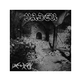VADER - Live In Decay - LP Blanc