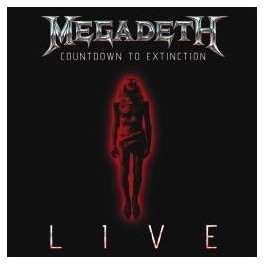 MEGADETH - Countdown to extinction live - CD