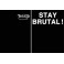 BENIGHTED - Logo Pocket / Stay brutal - SC