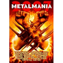 METALMANIA 2007 - Compilation - DVD + CD METALMANIA 2007 - Compilation - DVD + CD