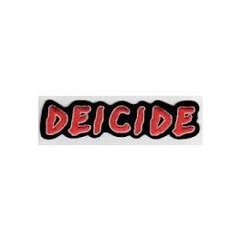 Patch DEICIDE - Red Logo Découpé