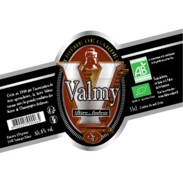 Bière Ambrée Bio Valmy 33cl