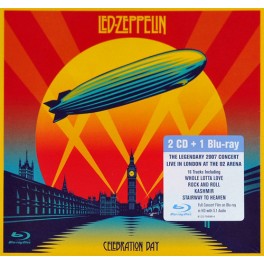 LED ZEPPELIN - Celebration Day - 2-CD + Blu-Ray Digi