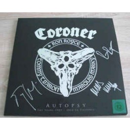 CORONER - Autopsy - The Years 1985-2014 In Pictures - LP Gatefold + 3 Blu-ray