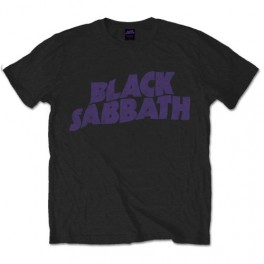 BLACK SABBATH - Wavy Logo - TS BLACK SABBATH - Wavy Logo - TS