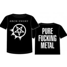 ARCH ENEMY - Logo Symbol / Pure Fucking Metal - TS 