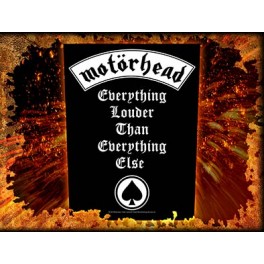 MOTORHEAD - Everything Louder Than Everything Else - Dossard