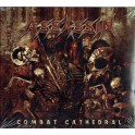 ASSASSIN - Combat Cathedral - LP Rouge + CD