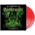 ONSLAUGHT - LIVE At The Slaughterhouse - Red 2-LP Gatefold 