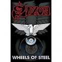 SAXON - Wheels Of Steel - Drapeau