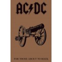 AC/DC - For THose About To Rock - Drapeau