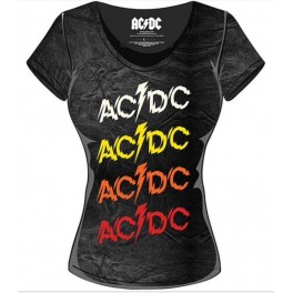 AC/DC - Logo Powerage Repeat - TS Girly 
