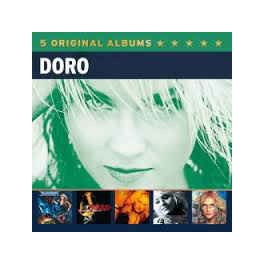 DORO - 5 Original Albums - Box 5-CD Fourreau