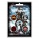 BADGES - AMON AMARTH - lot de 5