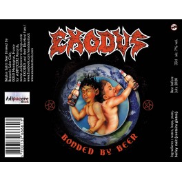 EXODUS - Bonded by Beer - Bière 33cl 7° Alc