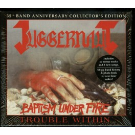 JUGGERNAUT - Baptism Under Fire / Trouble Within - BOX 2-CD Fourreau JUGGERNAUT - Baptism Under Fire / Trouble Within - BOX 2-CD Fourreau