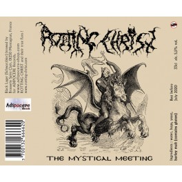 ROTTING CHRIST - The Mystical Meeting - Bière Noire 33cl 5.5° Alc