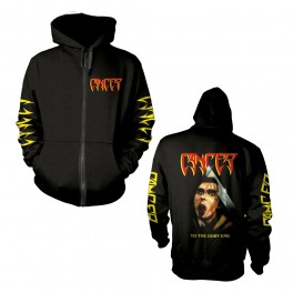 CANCER - To The Gory End - Zip Hood