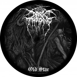 DARKTHRONE - Old Star - Dossard Rond DARKTHRONE - Old Star - Dossard Rond