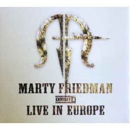 MARTY FRIEDMAN - Exhibit A - Live In Europe - CD Digi MARTY FRIEDMAN - Exhibit A - Live In Europe - CD Digi