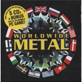 WORLDWIDE METAL - Compilation - 5-CD+PC Game