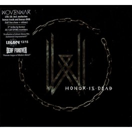 WOVENWAR - Honor Is Dead - BOX CD + DVD Digibook + 7"Ep + Goodies