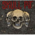 SKULL PIT - Skull Pit - LP Silver/Black Marble