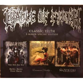 CRADLE OF FILTH - Classic Filth - Box 3-CD Slipcase