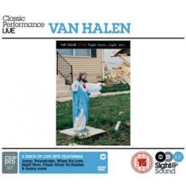VAN HALEN - Classic Performance LIVE : Right Here, Right Now - CD+DVD Digi