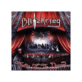 BLITZKRIEG - Theatre Of The Damned - LP Rouge Marbr&eacute;