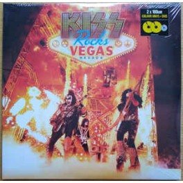 KISS - Kiss Rocks Vegas - 2-LP Color + DVD Gatefold