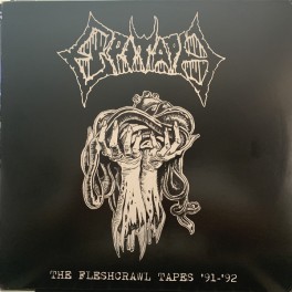 EPITAPH / DARK ABBEY - The Fleshcrawl Tapes '91-'92 / Blasphemy (Demo '90) - LP Black & White Marbled