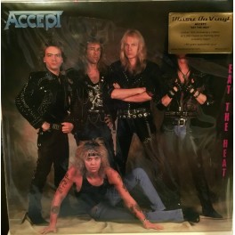 ACCEPT - Eat The Heat - LP Flaming (Yellow & Orange Mixed) 