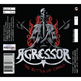 AGRESSOR - The Bottle of Chaos - Bière 75cl 6.3° Alc