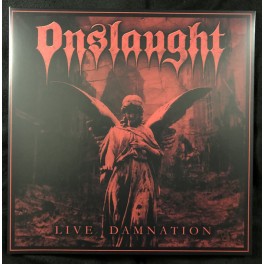 ONSLAUGHT - Live Damnation - LP Clear Gatefold