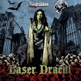 LASER DRACUL - Hagridden - LP Tricolor Red/White/Blue with Black Splatter