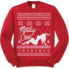MOTLEY CRUE - Holiday - Sweat Shirt Red