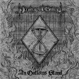NOCTURNAL GRAVES - An Outlaw's Stand - LP Crystal Clear & Black Marbled Gatefold
