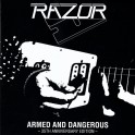 RAZOR - Armed And Dangerous - 35th Anniversary Edition - CD Fourreau