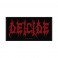 Patch DEICIDE - Logo 