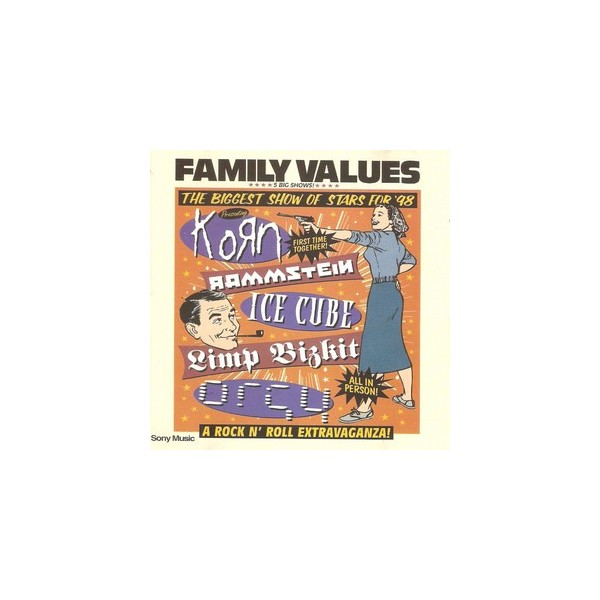 family values tour 98 cd